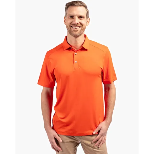 Forge Recycled Four-Way Stretch Men's Polo — view 4