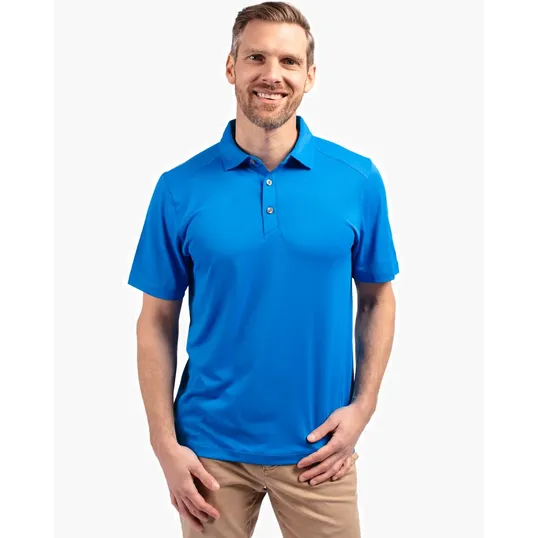 Forge Recycled Four-Way Stretch Men's Polo — view 8