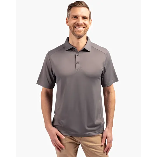 Forge Recycled Four-Way Stretch Men's Polo — view 11