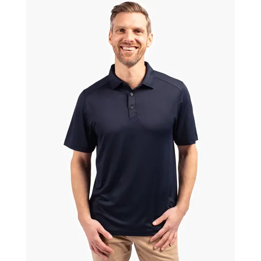 Forge Recycled Four-Way Stretch Men's Polo — view 15
