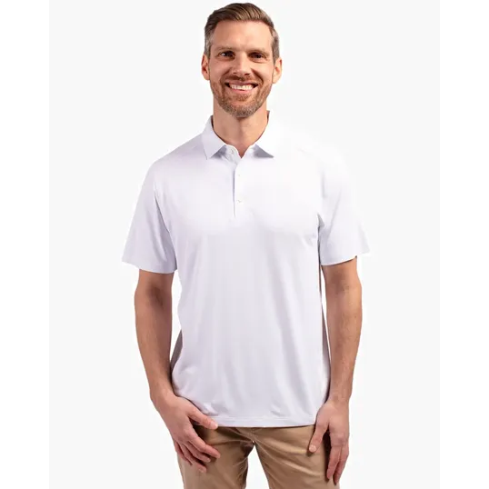 Forge Recycled Four-Way Stretch Men's Polo — view 21