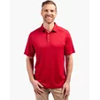 Forge Recycled Four-Way Stretch Men's Polo — view 3
