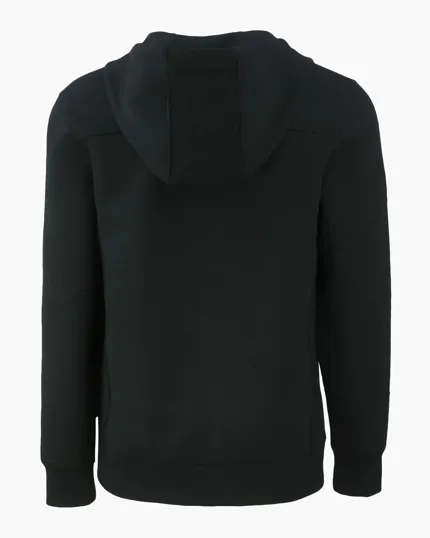 Roam Recycled Buttery-Soft Knit Half Zip Hooded Pullover — view 10