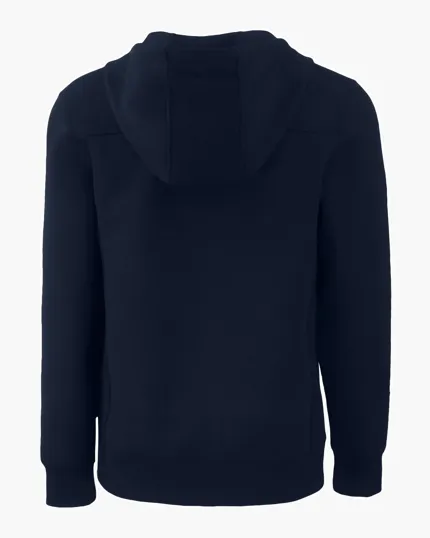 Roam Recycled Buttery-Soft Knit Half Zip Hooded Pullover — view 12