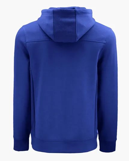 Roam Recycled Buttery-Soft Knit Half Zip Hooded Pullover — view 22