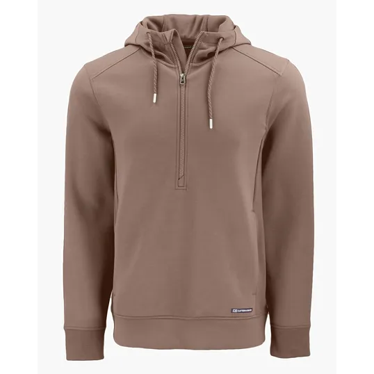 Roam Recycled Buttery-Soft Knit Half Zip Hooded Pullover — view 21