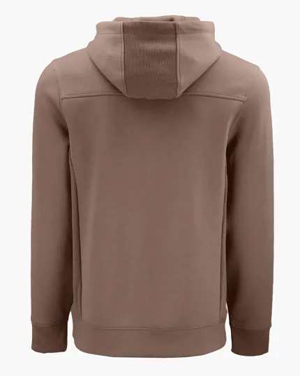 Roam Recycled Buttery-Soft Knit Half Zip Hooded Pullover — view 24
