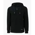 Roam Recycled Buttery-Soft Knit Half Zip Hooded Pullover — view 5