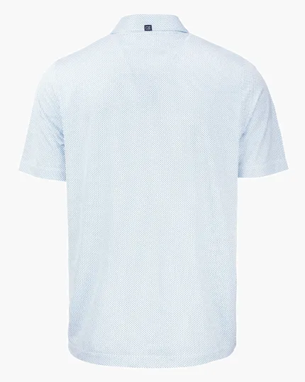 Pike Recycled Symmetry Print Men's Polo — view 19