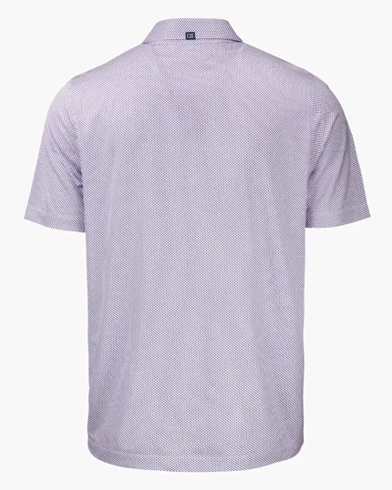 Pike Recycled Symmetry Print Men's Polo — view 20