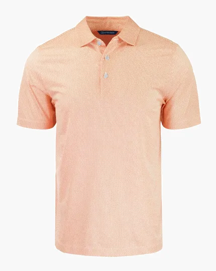 Pike Recycled Symmetry Print Men's Polo — view 13