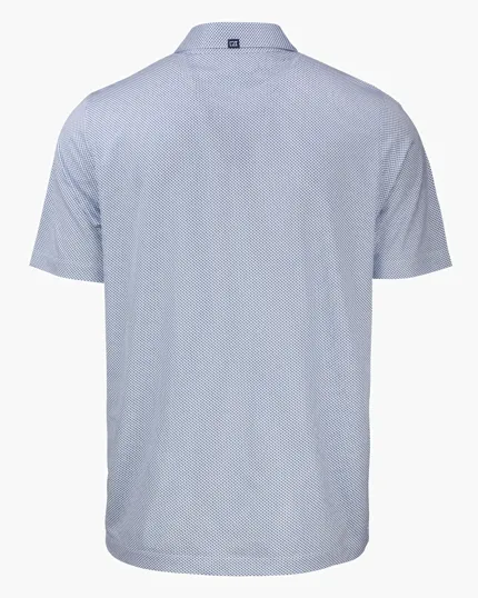 Pike Recycled Symmetry Print Men's Polo — view 24