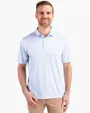 Pike Recycled Symmetry Print Men's Polo — view 3