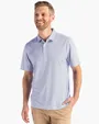 Pike Recycled Symmetry Print Men's Polo — view 8