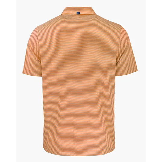 Forge Recycled Double Stripe Four-Way Stretch Men's Polo — view 34