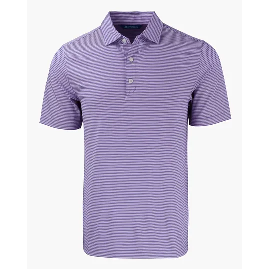 Forge Recycled Double Stripe Four-Way Stretch Men's Polo — view 20