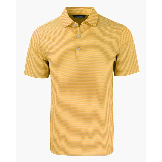 Forge Recycled Double Stripe Four-Way Stretch Men's Polo — view 21
