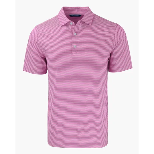 Forge Recycled Double Stripe Four-Way Stretch Men's Polo — view 23