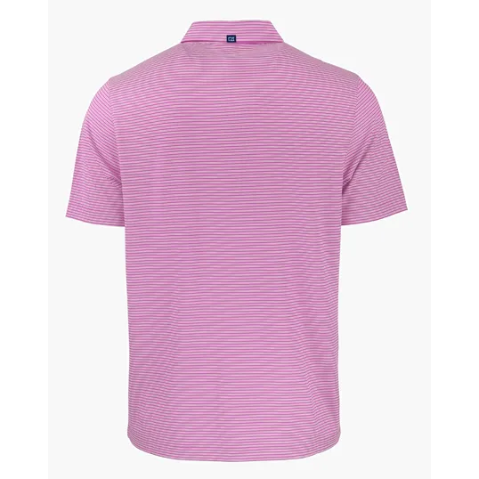 Forge Recycled Double Stripe Four-Way Stretch Men's Polo — view 38