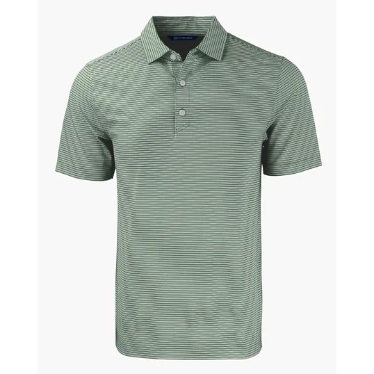 Forge Recycled Double Stripe Four-Way Stretch Men's Polo — view 25