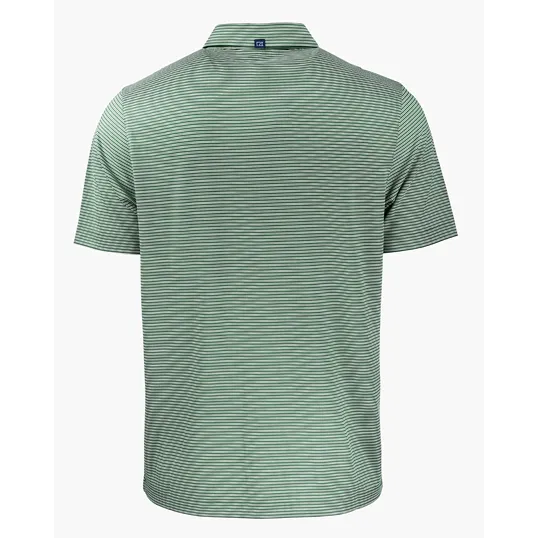 Forge Recycled Double Stripe Four-Way Stretch Men's Polo — view 40