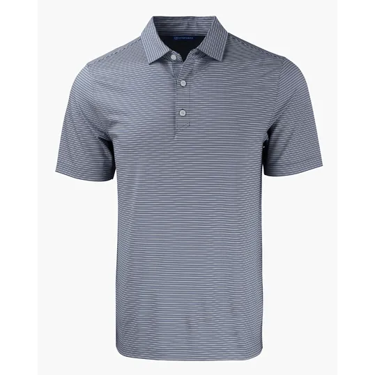 Forge Recycled Double Stripe Four-Way Stretch Men's Polo — view 27