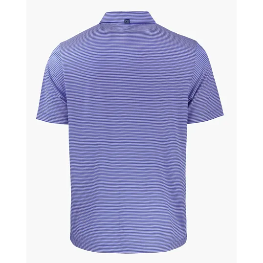 Forge Recycled Double Stripe Four-Way Stretch Men's Polo — view 43