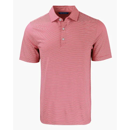 Forge Recycled Double Stripe Four-Way Stretch Men's Polo — view 29