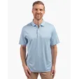 Forge Recycled Double Stripe Four-Way Stretch Men's Polo