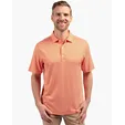 Forge Recycled Double Stripe Four-Way Stretch Men's Polo — view 4