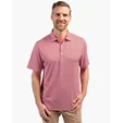 Forge Recycled Double Stripe Four-Way Stretch Men's Polo — view 15