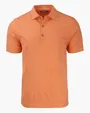 Forge Recycled Heather Stripe Four-Way Stretch Men's Polo — view 16