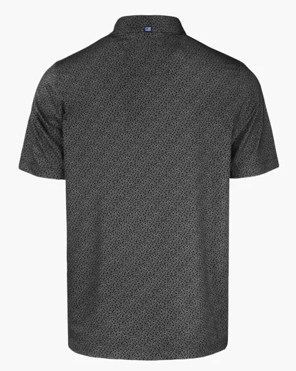 Pike Recycled Pebble Print Men's Polo — view 10
