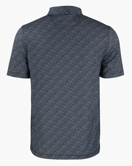Pike Recycled Pebble Print Men's Polo — view 13