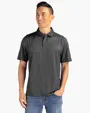 Pike Recycled Pebble Print Men's Polo