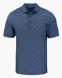 Pike Recycled Pebble Print Men's Polo — view 9