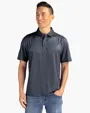 Pike Recycled Pebble Print Men's Polo — view 16