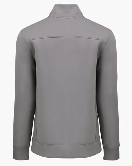 Roam Recycled Buttery-Soft Knit Men's Quarter Zip Jacket — view 12