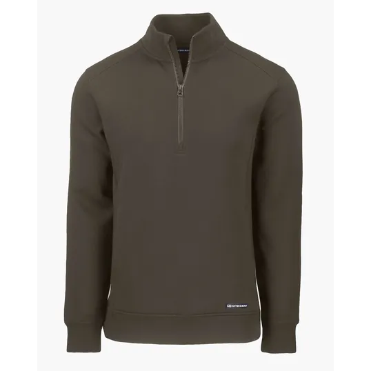 Roam Recycled Buttery-Soft Knit Men's Quarter Zip Jacket — view 9