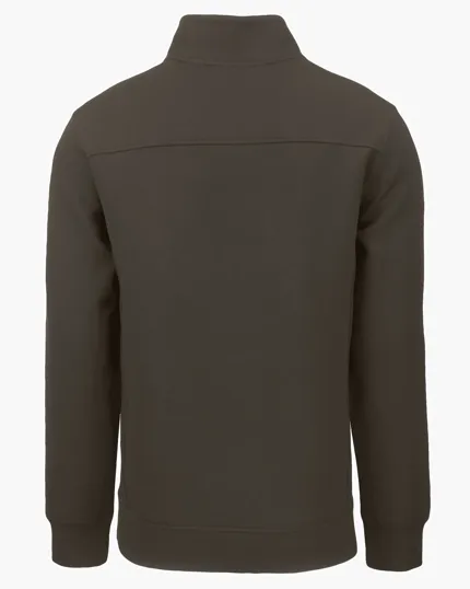Roam Recycled Buttery-Soft Knit Men's Quarter Zip Jacket — view 14