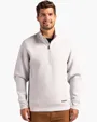 Roam Recycled Buttery-Soft Knit Men's Quarter Zip Jacket — view 5