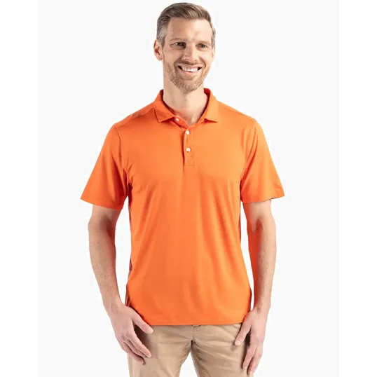 Coastline Recycled Double Peached Mens Polo