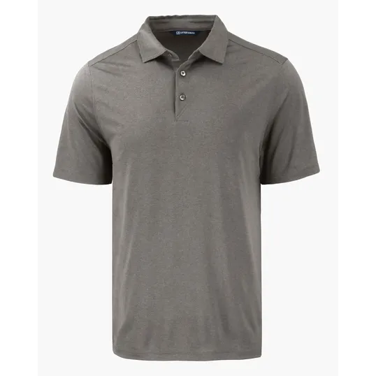 Coastline Recycled Double Peached Mens Polo — view 21