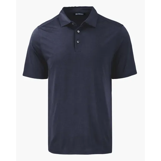 Coastline Recycled Double Peached Mens Polo — view 25