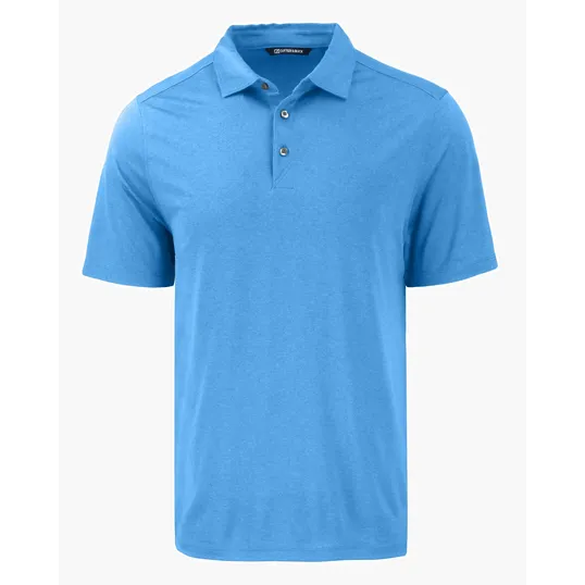 Coastline Recycled Double Peached Mens Polo — view 29
