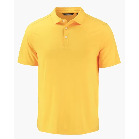 Coastline Recycled Double Peached Mens Polo — view 35
