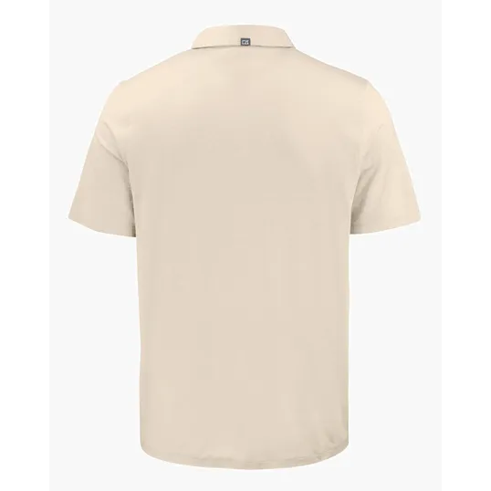 Coastline Recycled Double Peached Mens Polo — view 59