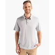 Coastline Recycled Double Peached Mens Polo — view 4