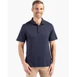 Coastline Recycled Double Peached Mens Polo — view 7
