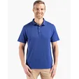 Coastline Recycled Double Peached Mens Polo — view 8
